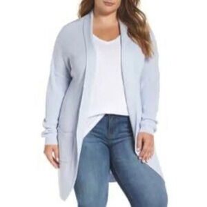 BP NWT❗️Light Blue Open Front Cardigan Cocoon